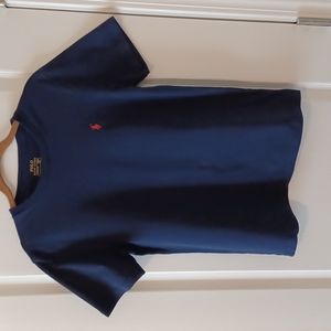 POLO RALPH LAUREN Boy's Crew Neck Tee Navy Blue Size L/G (14-16)